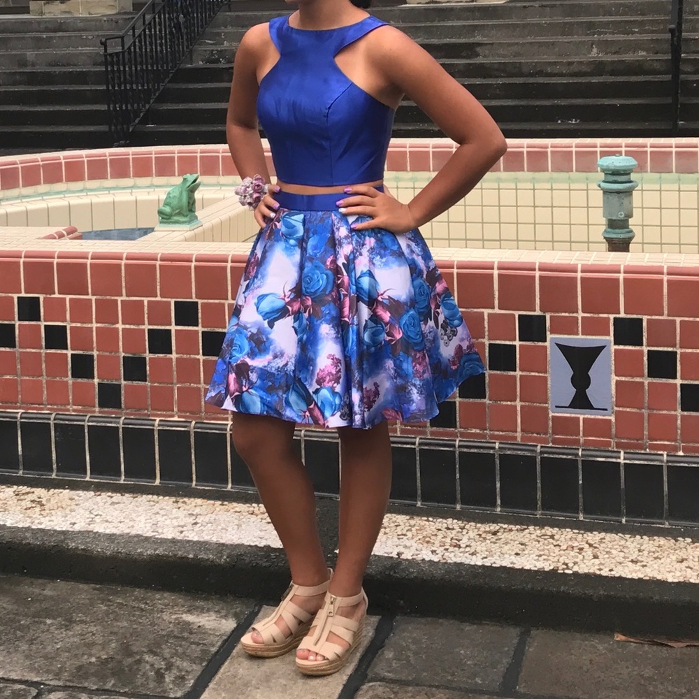 Amelia Couture 2 Piece Prom Dress